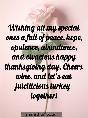 happy thanksgiving quotes to a friend